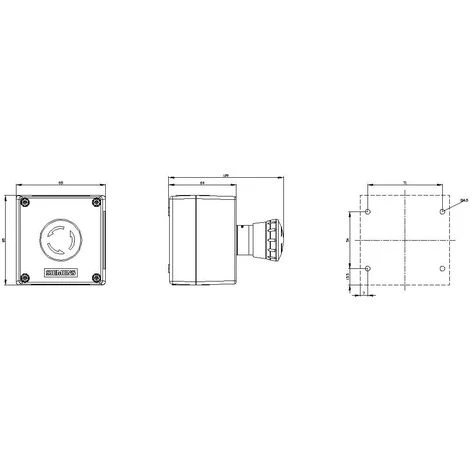 Siemens 3SU1801-0NA00-2AA2 Bouton Champignon En Boîtier Jaune Décrochage Par Rotation 1 Pc(s) 4 Siemens 3SU1801-0NA00-2AA2 Bouton Champignon En Boîtier Jaune Décrochage Par Rotation 1 Pc(s) – Image 4
