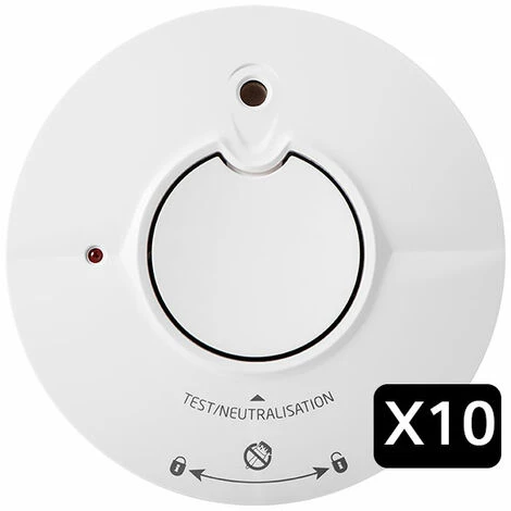Lot De 10 Détecteurs De Fumée NF Autonomie Et Garantie 5 Ans Delta Reflex 5TC1292-1 - SIEMENS - SIEMENS 2 Lot De 10 Détecteurs De Fumée NF Autonomie Et Garantie 5 Ans Delta Reflex 5TC1292-1 - SIEMENS - SIEMENS – Image 2