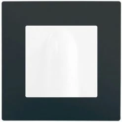 Sortie De Cable Blanc Delta Viva + Plaque Anthracite - SIEMENS - SIEMENS