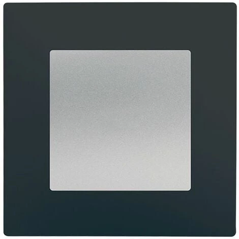 Poussoir Silver Delta Viva + Plaque Anthracite - SIEMENS - SIEMENS 1 Poussoir Silver Delta Viva + Plaque Anthracite - SIEMENS - SIEMENS