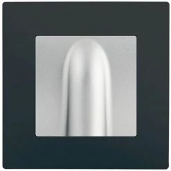 Sortie De Cable Silver Delta Viva + Plaque Anthracite - SIEMENS - SIEMENS