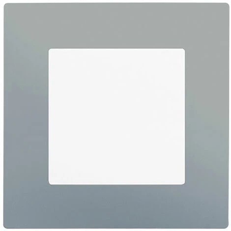 Va Et Vient à Voyant Blanc Delta Viva + Plaque Silver - SIEMENS - SIEMENS 1 Va Et Vient à Voyant Blanc Delta Viva + Plaque Silver - SIEMENS - SIEMENS