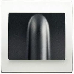 Sortie De Cable Anthracite Delta Iris + Plaque Basic Blanc - SIEMENS - SIEMENS