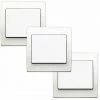 LOT 3 Va Et Vient Blanc Delta Iris + Plaque Basic Blanc - SIEMENS - SIEMENS