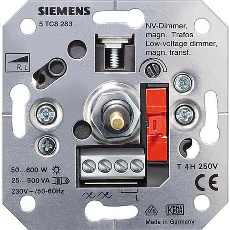 SIEMENS Variateur Bas Voltage Pour Transfo Magnetique 50 A 600 W Pour Va-et-vient / 1 Pc 1 SIEMENS Variateur Bas Voltage Pour Transfo Magnetique 50 A 600 W Pour Va-et-vient / 1 Pc