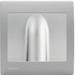Sortie De Cable Silver Delta Iris + Plaque Basic Silver - SIEMENS - SIEMENS