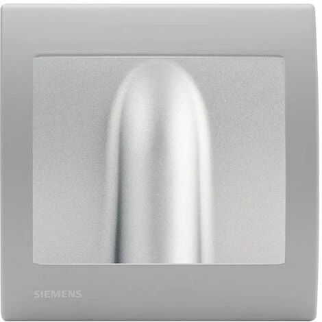 Sortie De Cable Silver Delta Iris + Plaque Basic Silver - SIEMENS - SIEMENS 1 Sortie De Cable Silver Delta Iris + Plaque Basic Silver - SIEMENS - SIEMENS