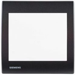 Poussoir Blanc Delta Iris + Plaque Basic Anthracite - SIEMENS - SIEMENS