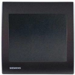 Va Et Vient Anthracite Delta Iris + Plaque Basic Anthracite - SIEMENS - SIEMENS