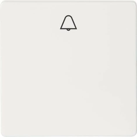 SIEMENS Interrupteur A Bascule Avec Symbol "sonnette", Blanc Titan, 55mmx55 Mm Type De Protection IP20/1pc 1 SIEMENS Interrupteur A Bascule Avec Symbol "sonnette", Blanc Titan, 55mmx55 Mm Type De Protection IP20/1pc