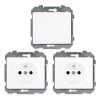 Lot De 1 Va Et Vient Blanc Et 2 Prises 2P+T Blanc - SIEMENS - SIEMENS