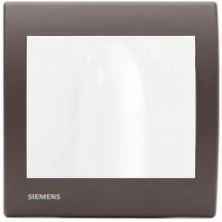 Sortie De Cable Blanc Delta Iris + Plaque Soft Marron - SIEMENS - SIEMENS