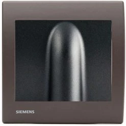 Sortie De Cable Anthracite Delta Iris + Plaque Soft Marron - SIEMENS - SIEMENS