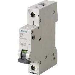 Siemens 5SL6116-7 Siemens Indus.Sector Disjoncteur 1 Pôle 16 A 230 V, 400 V