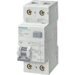 Siemens 5SU1356-6KK16 Disjoncteur Différentiel/Disjoncteur De Protection 2 Pôles 16 A 0.03 A 230 V