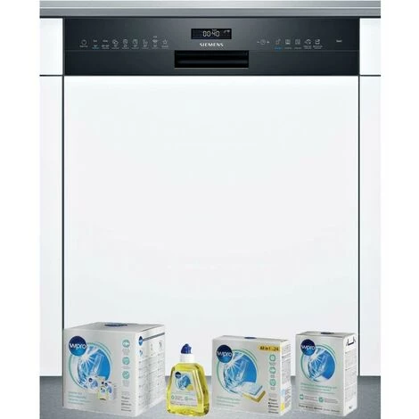 SIEMENS Lave-vaisselle Intégrable Encastrable Bandeau Noir 42dB 14 Couverts 60cm Home Connect - Blanc 1 SIEMENS Lave-vaisselle Intégrable Encastrable Bandeau Noir 42dB 14 Couverts 60cm Home Connect - Blanc