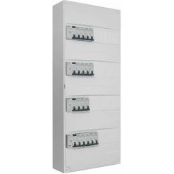 Tableau 4 Rangées Pré-équipé 2 Inter. Diff. 63A + 2 Inter. Diff. 40A + 16 Disjoncteurs - SIEMENS - SIEMENS