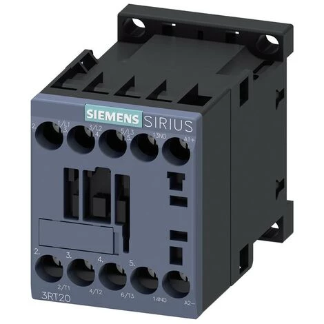 Contacteur Siemens Sirius S00 7A 3 Poles 1NO 24VDC 3RT20151BB41 1 Contacteur Siemens Sirius S00 7A 3 Poles 1NO 24VDC 3RT20151BB41