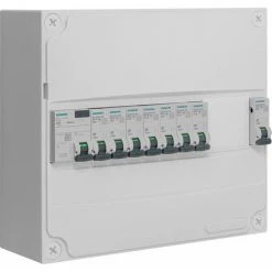 Tableau 1 Rangée Pré-équipé 1 Inter. Diff. 40A Type AC + 8 Disjoncteurs - SIEMENS - SIEMENS