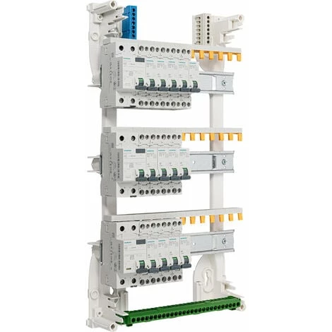 Tableau 3 Rangées Pré-équipé 2 Inter. Diff. 63A + 1 Inter. Diff. 40A + 13 Disjoncteurs - SIEMENS - SIEMENS 2 Tableau 3 Rangées Pré-équipé 2 Inter. Diff. 63A + 1 Inter. Diff. 40A + 13 Disjoncteurs - SIEMENS - SIEMENS – Image 2