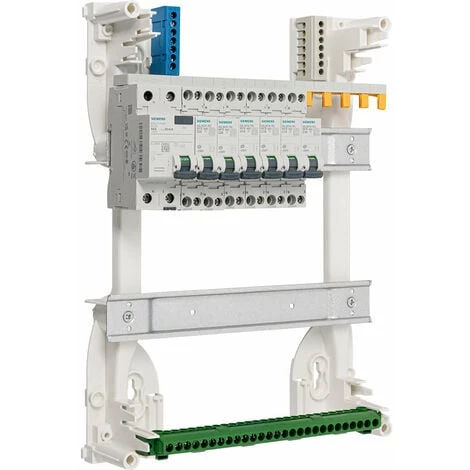 Tableau 2 Rangées Pré-équipé 1 Inter. Diff. 40A Type AC + 6 Disjoncteurs - SIEMENS - SIEMENS 2 Tableau 2 Rangées Pré-équipé 1 Inter. Diff. 40A Type AC + 6 Disjoncteurs - SIEMENS - SIEMENS – Image 2