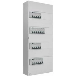 Tableau 4 Rangées Pré-équipé 1 Inter. Diff. 40A + 3 Inter. Diff. 63A + 19 Disjoncteurs - SIEMENS - SIEMENS
