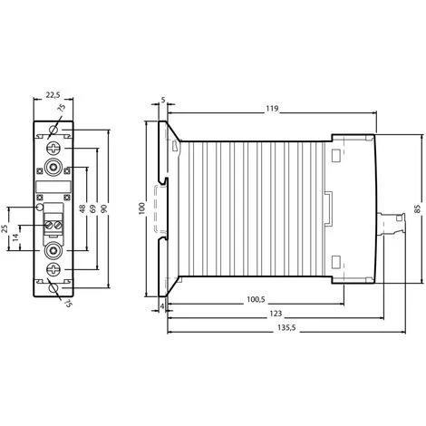 Siemens 3RF2320-1AA02 Contacteur à Semi-conducteurs à Commutation Au Zéro De Tension 1 NO (T) 20 A 1 Pc(s) 4 Siemens 3RF2320-1AA02 Contacteur à Semi-conducteurs à Commutation Au Zéro De Tension 1 NO (T) 20 A 1 Pc(s) – Image 4