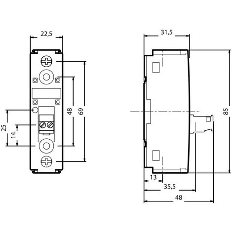Siemens Relais à Semi-conducteurs 3RF21301AA22 30 A Tension De Contact (max.): 230 V/AC 1 Pc(s) 4 Siemens Relais à Semi-conducteurs 3RF21301AA22 30 A Tension De Contact (max.): 230 V/AC 1 Pc(s) – Image 4