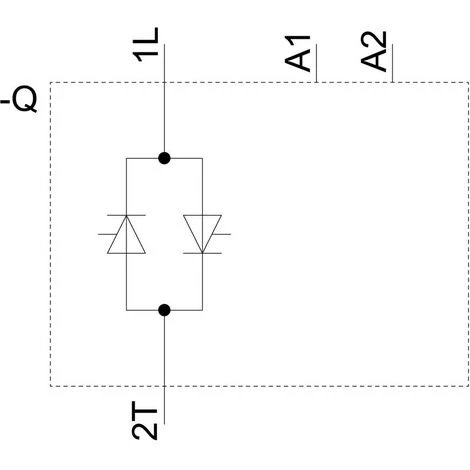 Siemens Relais à Semi-conducteurs 3RF20501AA22 50 A Tension De Contact (max.): 230 V/AC 1 Pc(s) 3 Siemens Relais à Semi-conducteurs 3RF20501AA22 50 A Tension De Contact (max.): 230 V/AC 1 Pc(s) – Image 3