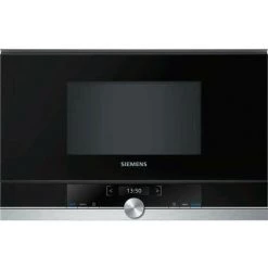 SIEMENS - BF634LGS1 - Micro-ondes Encastrable - 21L - 900W - Inox