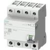 SIEMENS - 5SV33464 FI-DISJONCTEUR 4 PÔLES TYPE B TEMPORISÉ IN: 63 A 30 MA UN AC : 400 V