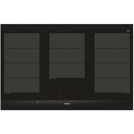 Table De Cuisson à Induction 90cm 5 Feux 11100w Noir - Ex975lxc1f - Siemens - Noir 1 Table De Cuisson à Induction 90cm 5 Feux 11100w Noir - Ex975lxc1f - Siemens - Noir