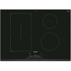 Table De Cuisson Induction 70cm 4 Feux 6900w Noir - Ed731fsb5f - Siemens - Noir