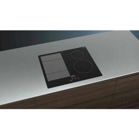 Table De Cuisson Induction 60cm 4 Feux 7400w Noir - Ex611beb1e - Siemens - Noir 2 Table De Cuisson Induction 60cm 4 Feux 7400w Noir - Ex611beb1e - Siemens - Noir – Image 2