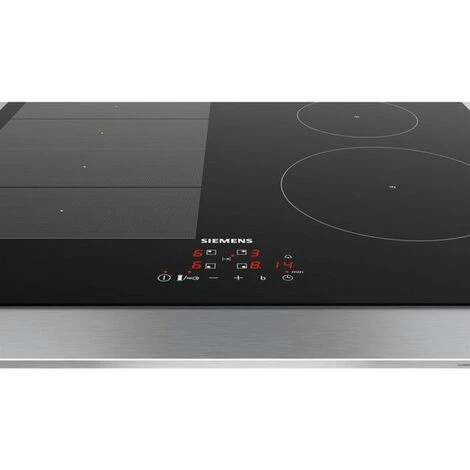 Table De Cuisson Induction 60cm 4 Feux 7400w Noir - Ex611beb1e - Siemens - Noir 3 Table De Cuisson Induction 60cm 4 Feux 7400w Noir - Ex611beb1e - Siemens - Noir – Image 3