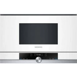 Micro-ondes Solo 21l 900w Encastrable - Bf634rgw1 - Siemens - Blanc