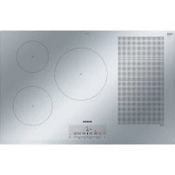 Table De Cuisson à Induction 80cm 5 Feux 7400w Flexinduction Inox - Ex859fvc1e - Siemens - Inox