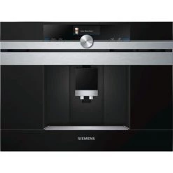 SIEMENS Soldes 2022 17 Robot Café Expresso 19 Bars Encastrable Inox/noir - Ct636les1 - Siemens - Noir Et Inox