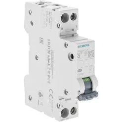 Disjoncteur 2A Ph+N Courbe C 4.5kA 230V - SIEMENS - SIEMENS