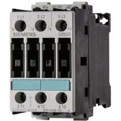 Siemens 3RT1026-1BB40 Contacteur 3NO 24VDC 25A - Gris
