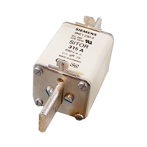 Siemens 3NE1230-0 Cartouche Fusible SITOR NH1 315A 690V Type GS - Blanc 1 Siemens 3NE1230-0 Cartouche Fusible SITOR NH1 315A 690V Type GS - Blanc