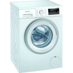 Lave-linge Hublot SIEMENS WM12N107FF IQ300 - 7 Kg - Induction - 1200 Trs/min - Blanc
