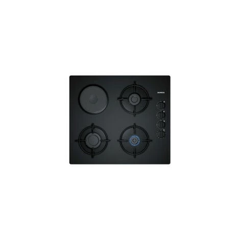 Plaque Gaz SIEMENS 6700W 59cm, EO 6 B 6 YB 10 - Noir 1 Plaque Gaz SIEMENS 6700W 59cm, EO 6 B 6 YB 10 - Noir