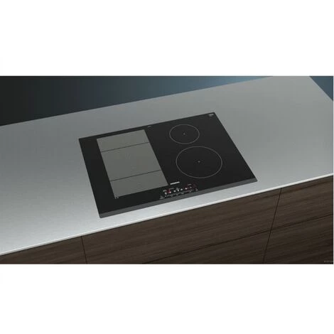 Table De Cuisson Induction 71cm 4 Feux 7400w Noir - Ex731fec1f - Siemens - Noir 3 Table De Cuisson Induction 71cm 4 Feux 7400w Noir - Ex731fec1f - Siemens - Noir – Image 3
