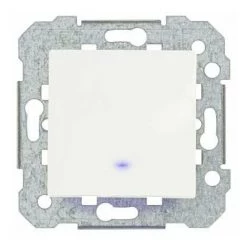 SIEMENS DELTA VIVA INTERRUPTEUR VA ET VIENT À VOYANT LUMINEUX BLANC SIE004701