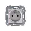 SIEMENS DELTA VIVA PRISE DE COURANT 2P+T SILVER SIE003971