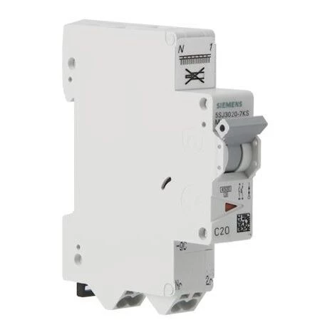 SIEMENS DISJONCTEUR 20A AUTO PH+N COURBE C 4.5KA 230V - 5SJ30207KS SIE5SJ30207KS 1 SIEMENS DISJONCTEUR 20A AUTO PH+N COURBE C 4.5KA 230V - 5SJ30207KS SIE5SJ30207KS