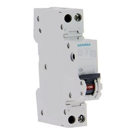 SIEMENS DISJONCTEUR 16A PH+N COURBE C 4.5KA 230V - 5SL3016-7KL 1 SIEMENS DISJONCTEUR 16A PH+N COURBE C 4.5KA 230V - 5SL3016-7KL