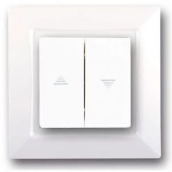 SIEMENS DELTA ONE INTERRUPTEUR VOLETS ROULANTS COMPLET BLANC SIE003711