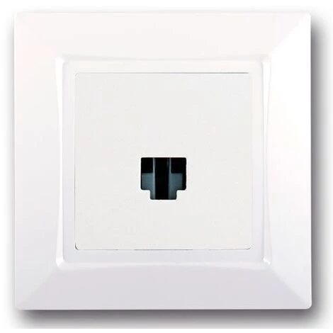 SIEMENS DELTA ONE PRISE RJ45 CATÉGORIE 6 COMPLET BLANC SIE003674 1 SIEMENS DELTA ONE PRISE RJ45 CATÉGORIE 6 COMPLET BLANC SIE003674